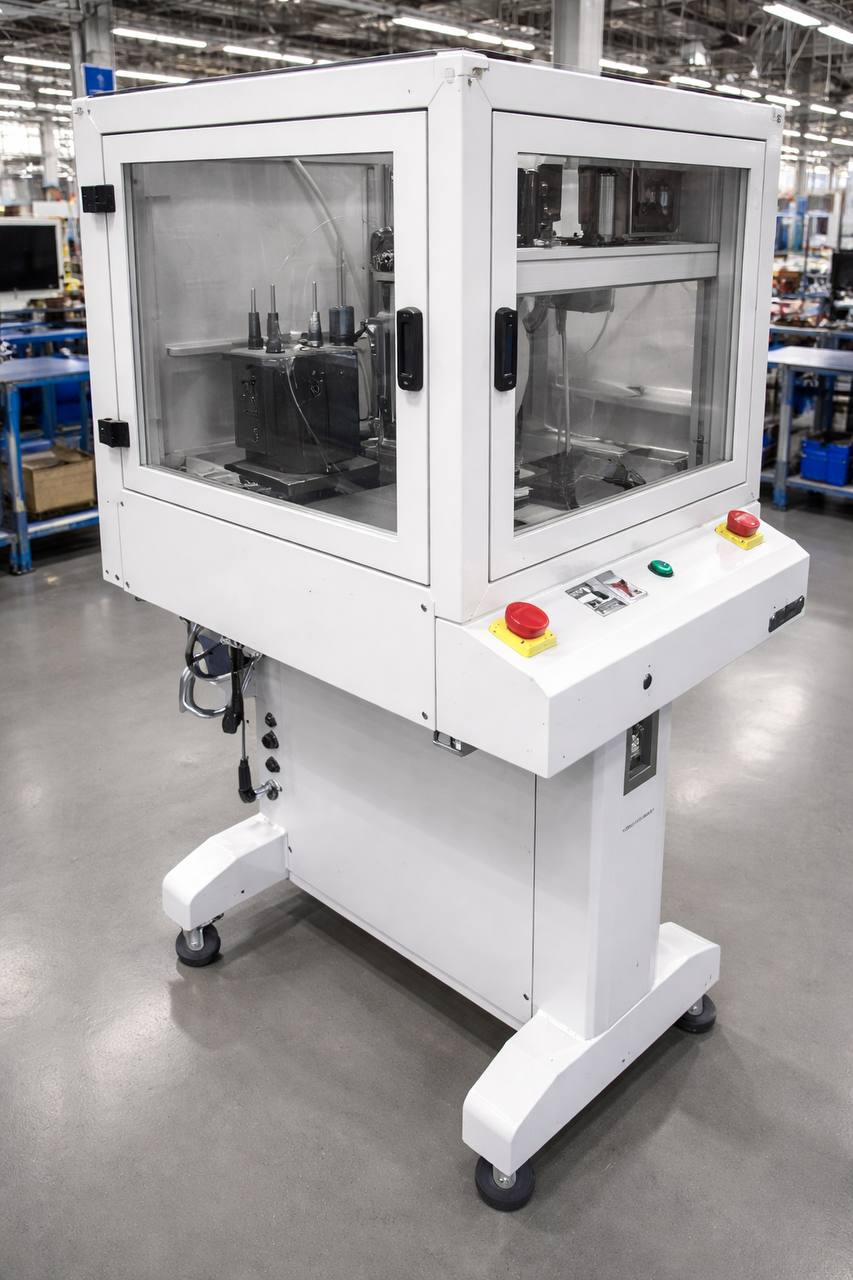 3D‑модель установки плазменной обработки печатных плат